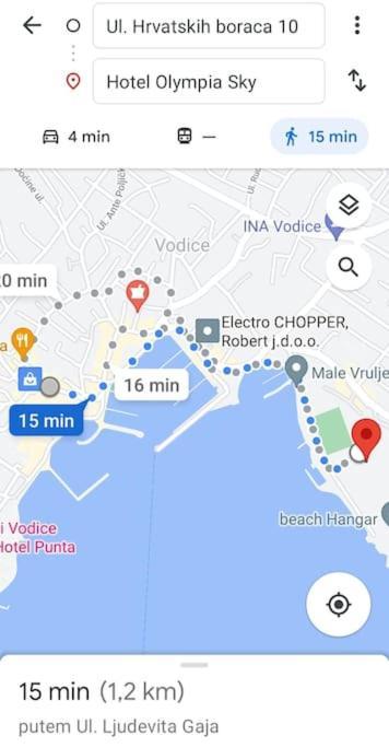 Apartmani Centar Vodice Dış mekan fotoğraf